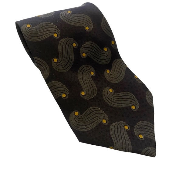 Vintage Giorgio Armani Cravatte 100% Silk Made in Italy Tie Men's Luxury - Picture 8 of 8